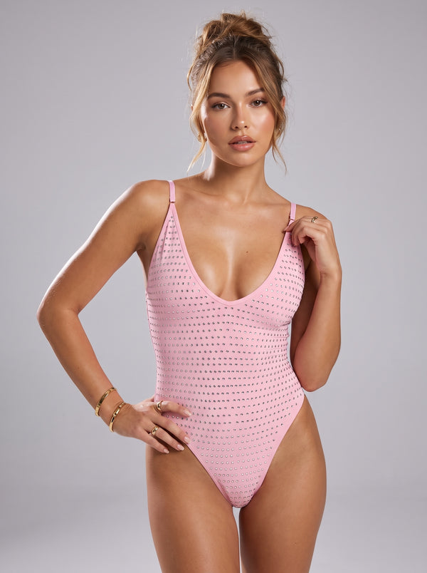 The Valentina Embellished One-Piece